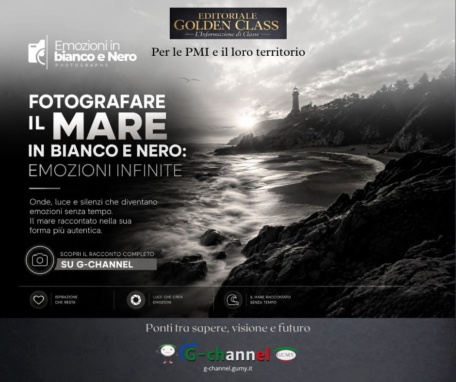 Fotografare il mare in bianco e nero: emozioni infinite